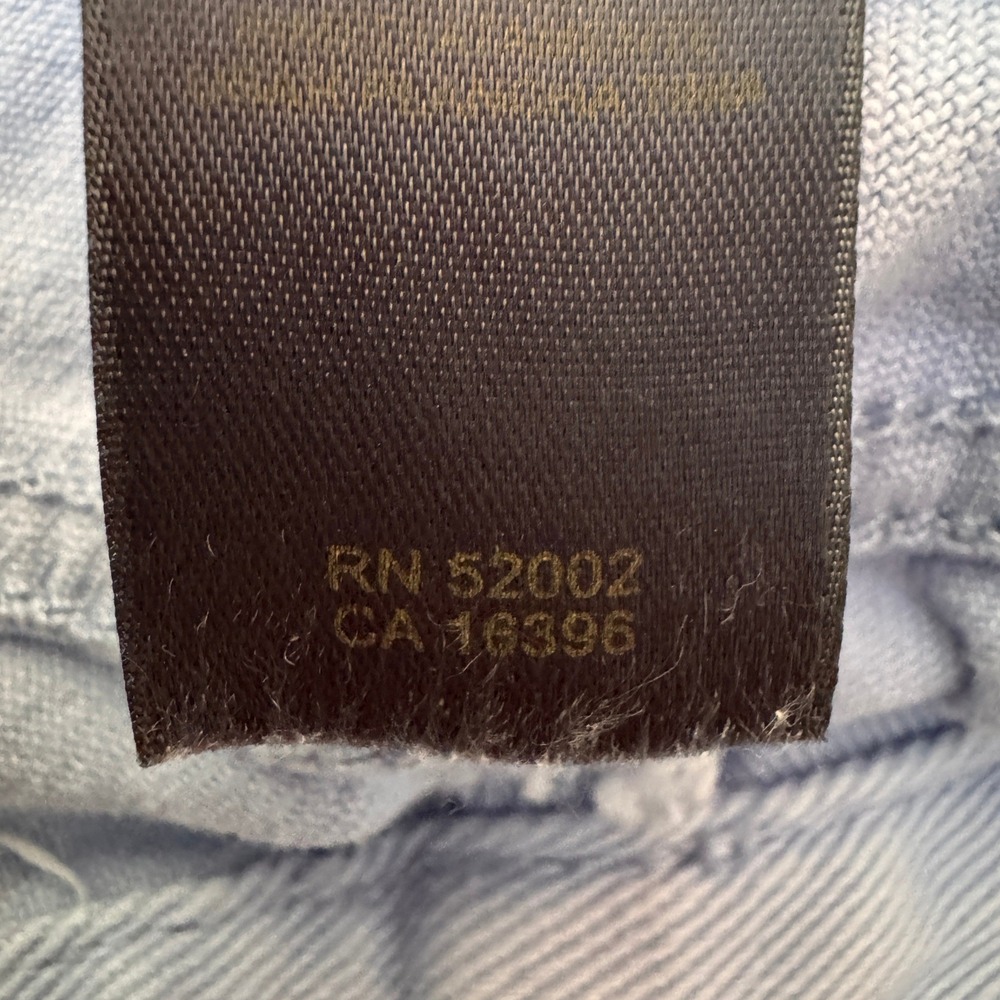 Liz Claiborne Straight Leg Jeans Light Blue WDMUC263 6R - Picture 10 of 11